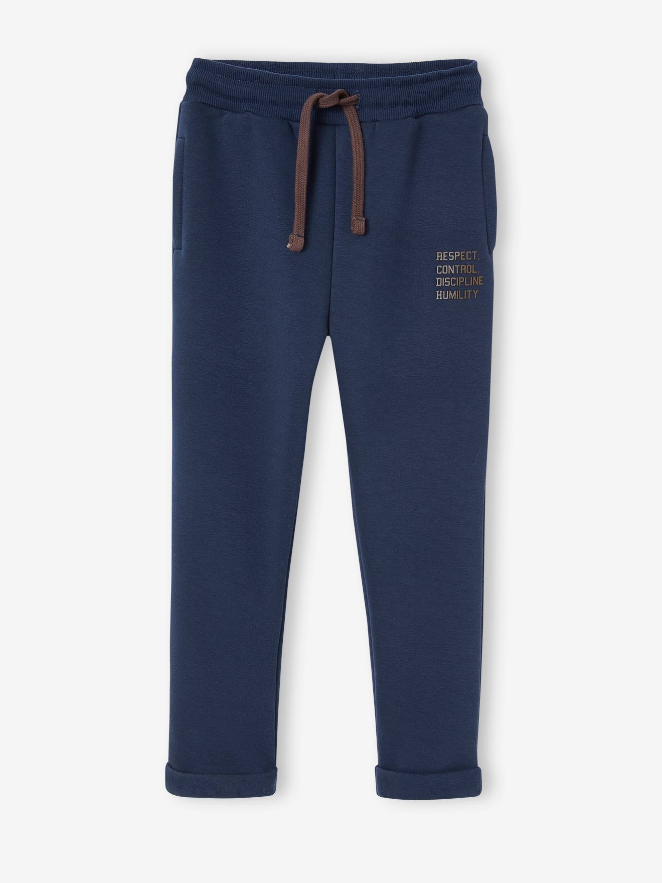 Ensemble sport sweat à capuche + jogging garçon beige clair