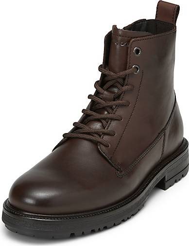 Marc O'Polo Schnürstiefel aus edlem Rindleder