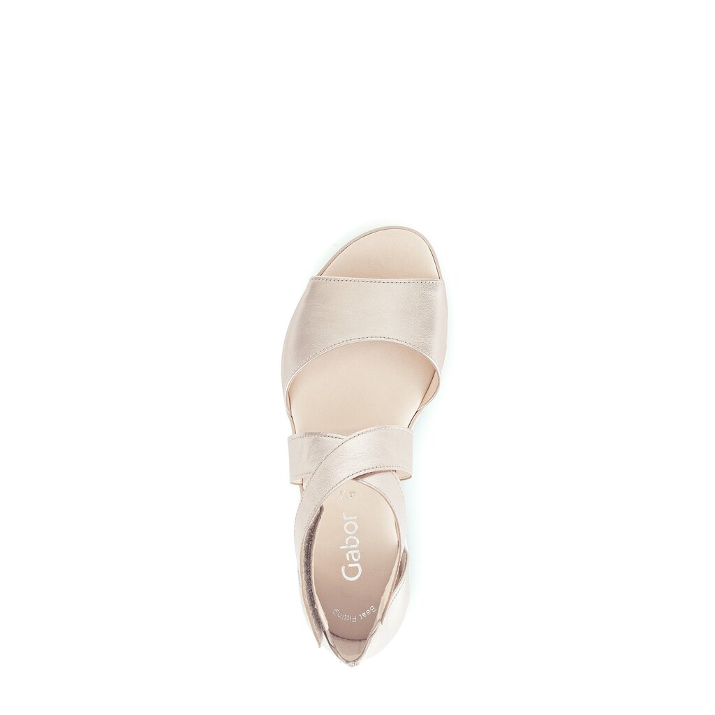 Gabor fashion Riemchensandale gold