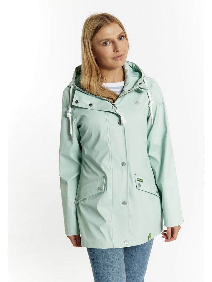 Schmuddelwedda Regenjacke in Grün günstig kaufen