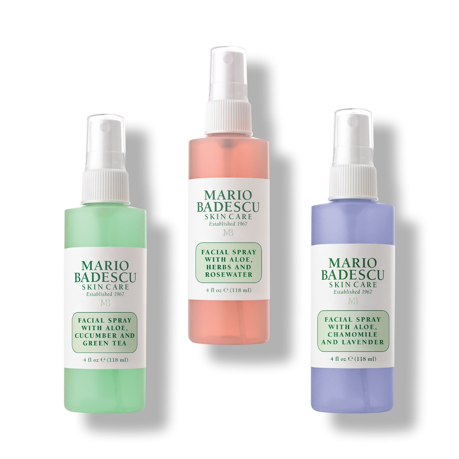 Mario Badescu: Pulverizează. Expune-ți fața la ceață. Radiază.