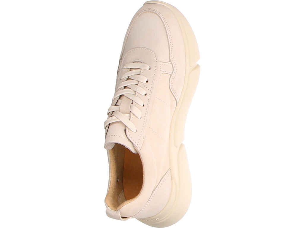 TAMARIS Komfort Schnürer beige Da.-Schnürer