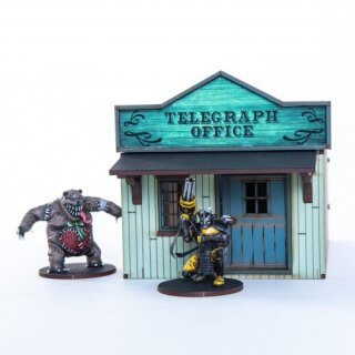 32mm American Legends Side Street Building 1