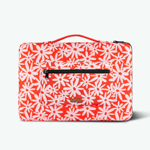Downtown Jacksonville 15/16 inch red laptop sleeve