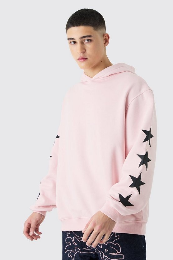 Official Oversize Hoodie mit Stern-Print