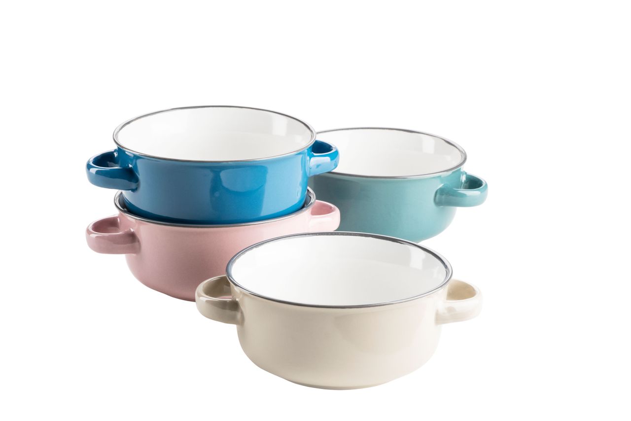 Mäser Serie Maila, Suppentassen-Set für 4 Personen