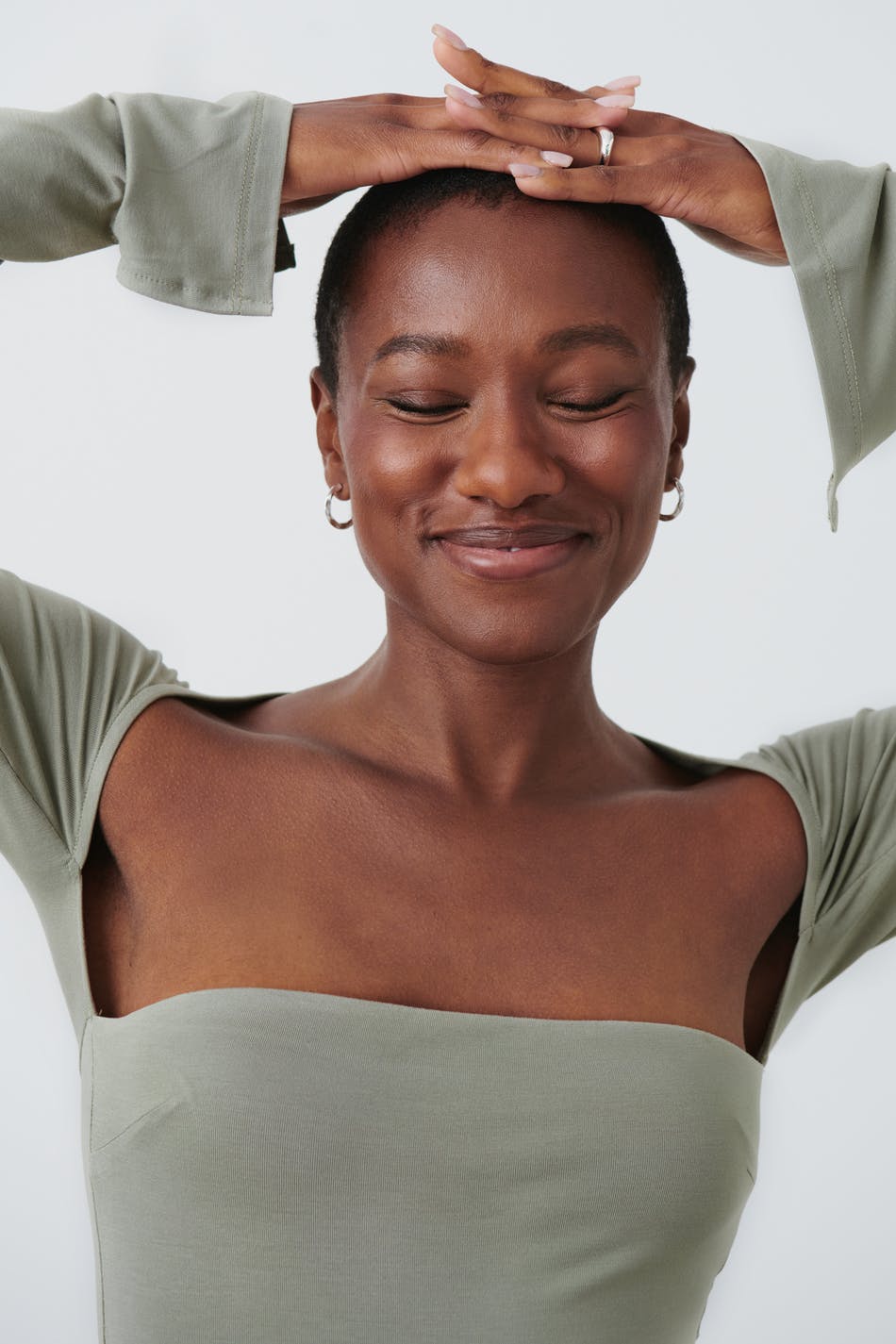 Soft touch square neck top