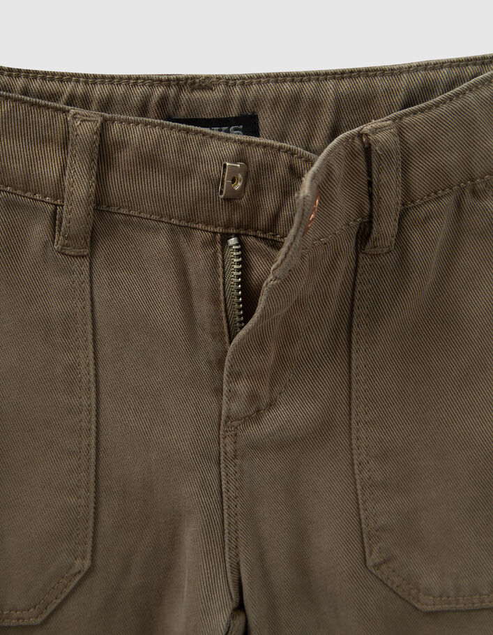Pantalon FLARE kaki LYOCELL® esprit Charpentier fille