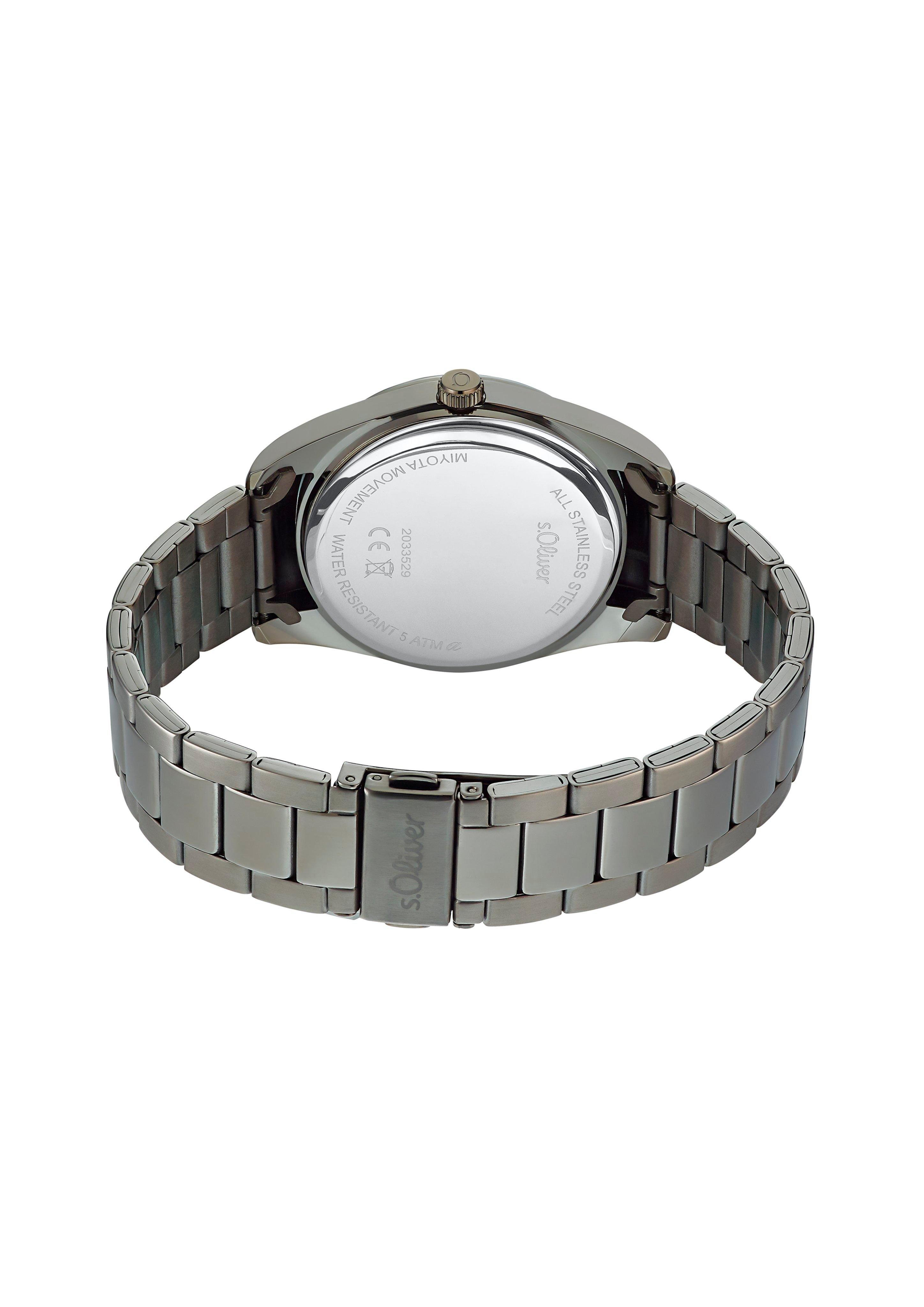Morderne Uhr mit Gliederarmband  6006354-95B0