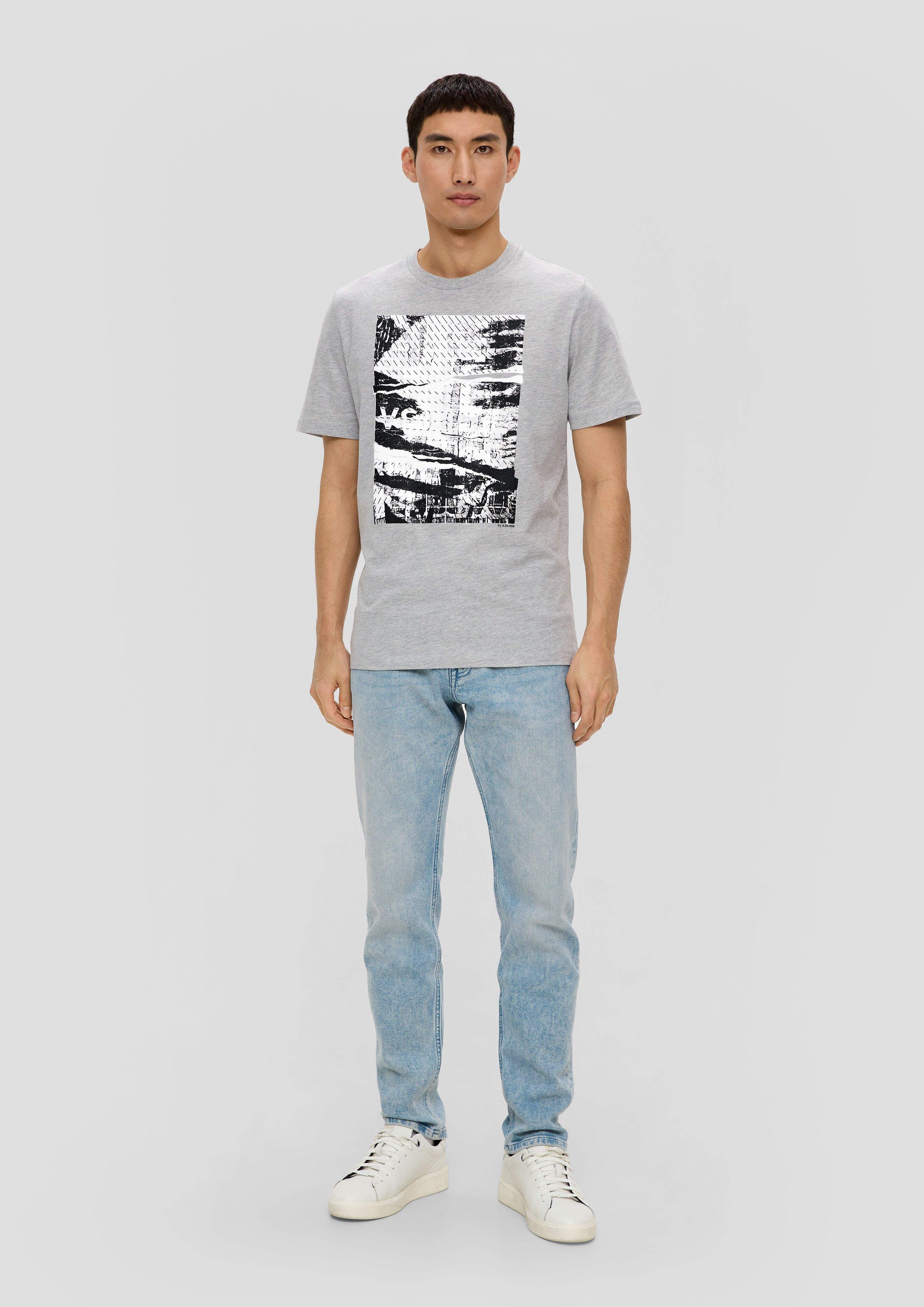 T-Shirt mit Frontprint  2138638-90D1