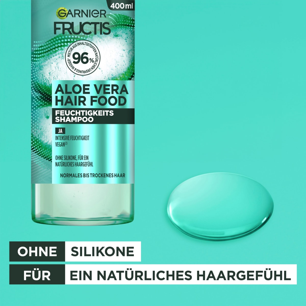 Shampoo Hair Food Aloe Vera, 400 ml