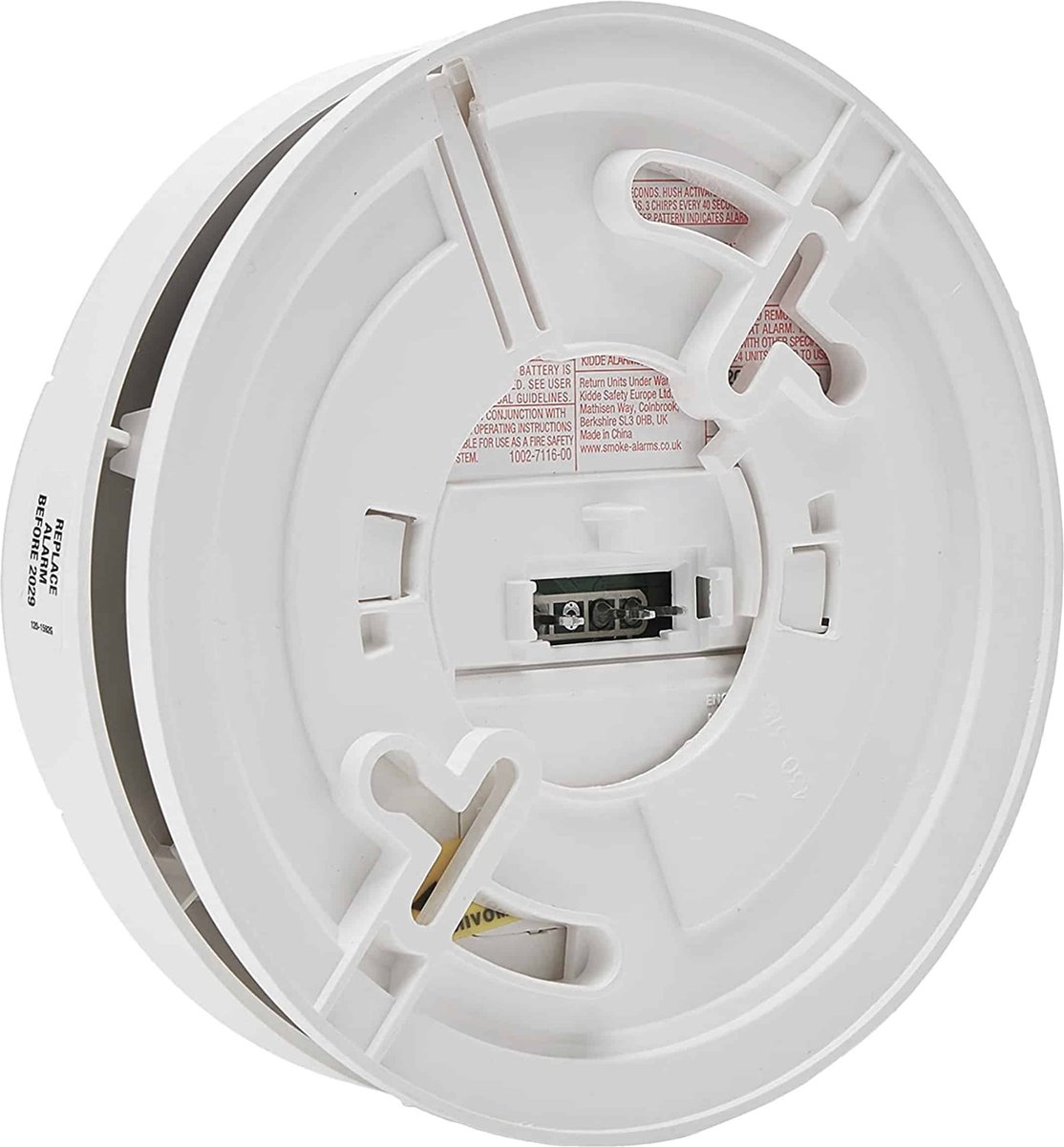 Detector de calor Firex 809-152046 Kf30r de 230 V con batería de respaldo de litio recargable.