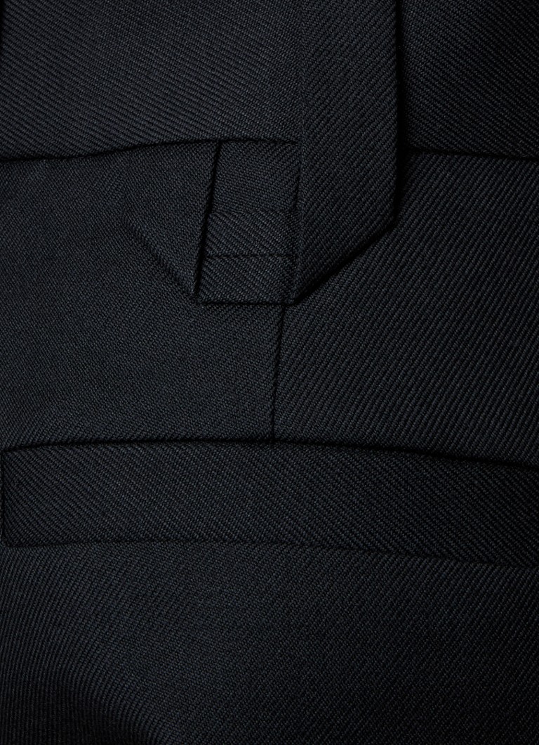 Pantaloni in lana a gamba larga Jacquemus con tasche laterali
