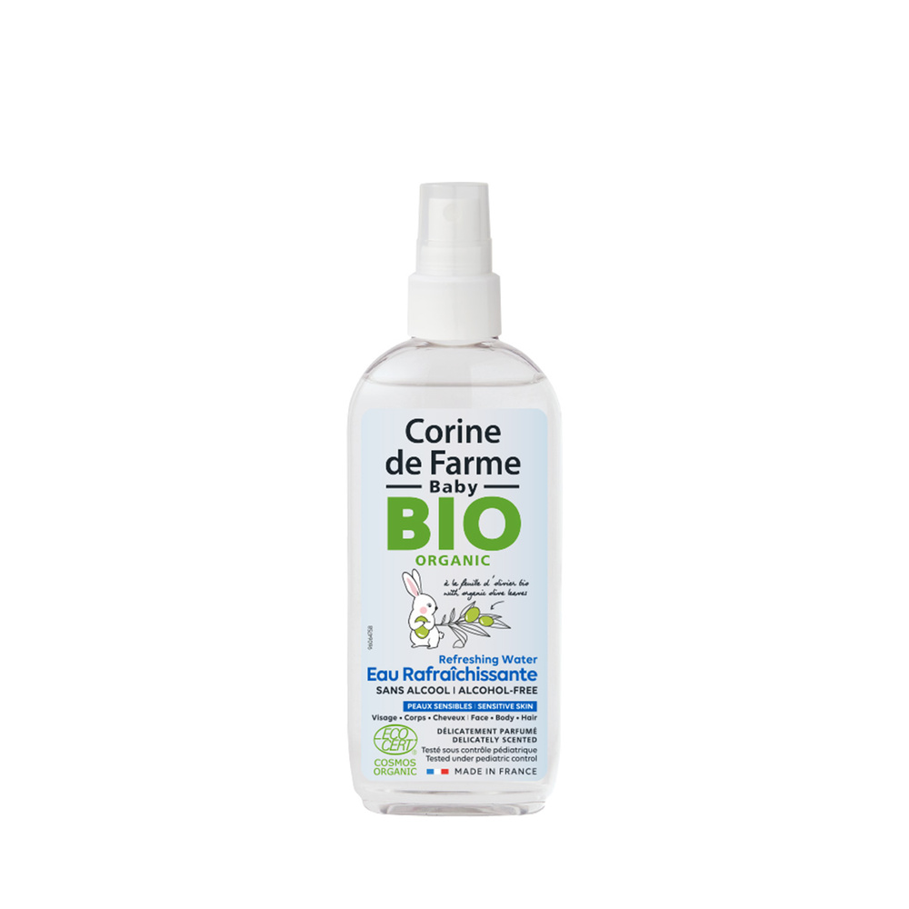 corine de farme Eau fraicheur parfumée Bio Eau bébé