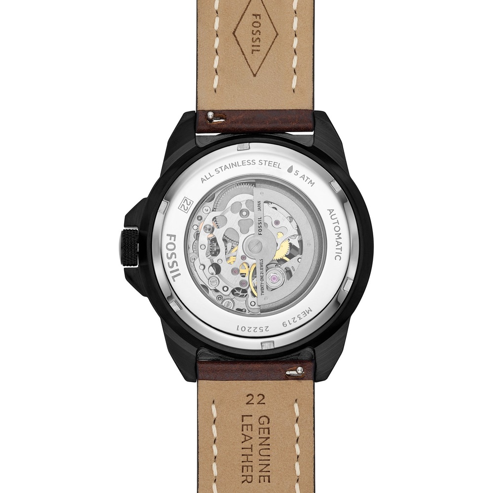 Fossil Montre pour hommes Acier inoxydable Montre