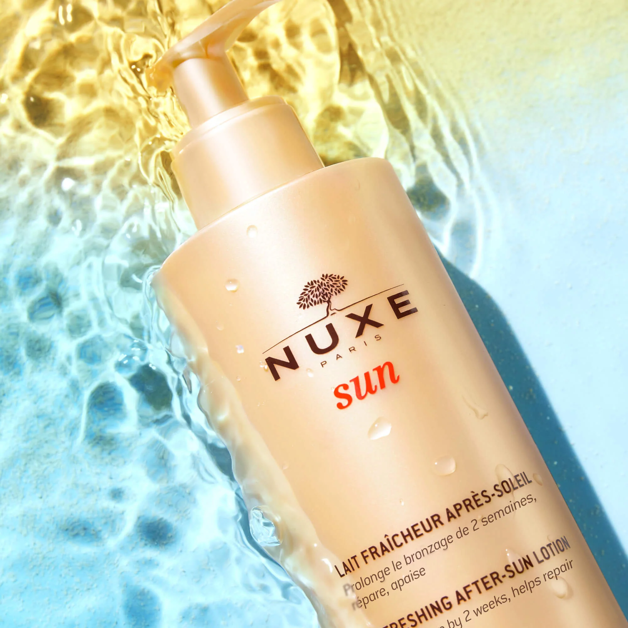 Leche para después del sol para rostro y cuerpo - Leche corporal para después del sol, Leche facial para después del sol