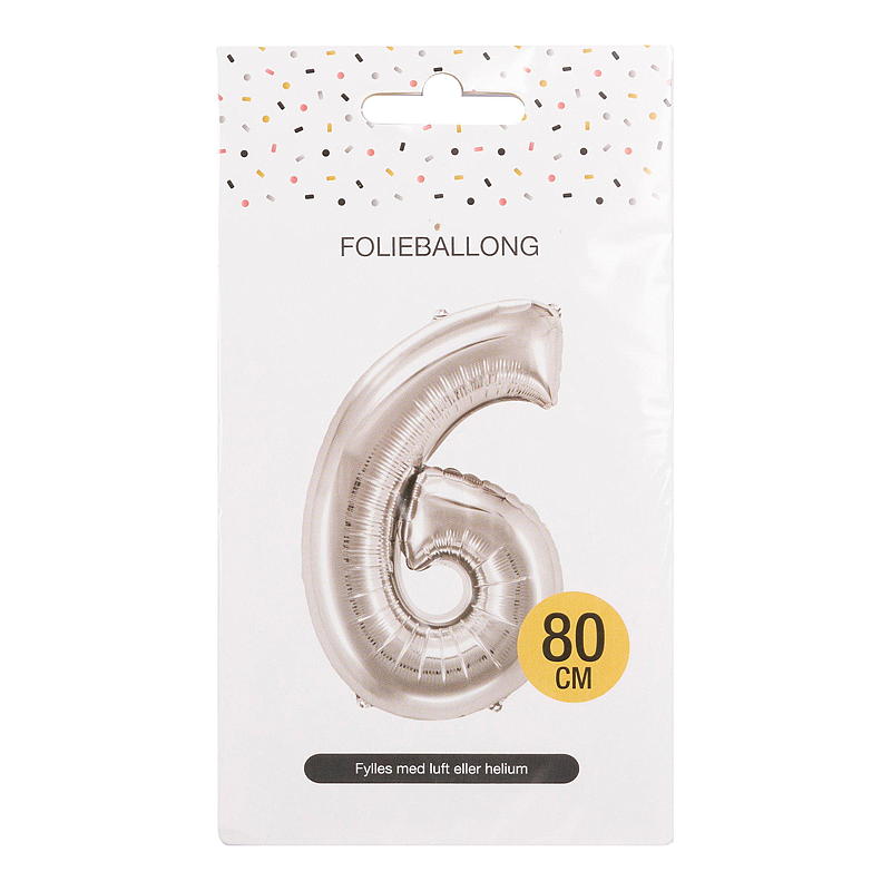 Giform Folieballong 80 cm Tall 6