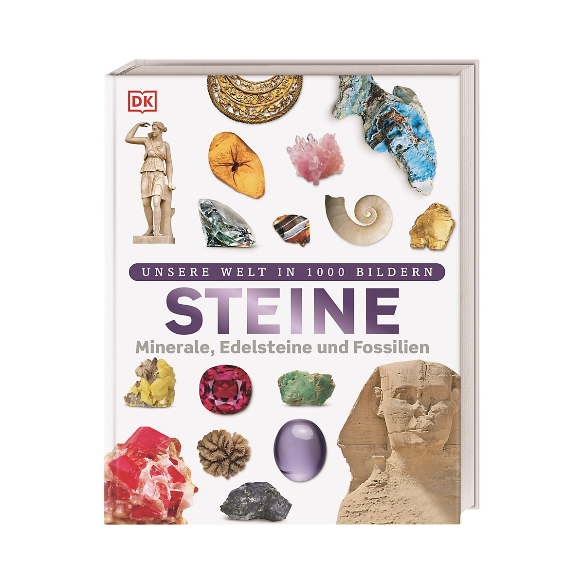 Steine: Minerale, Edelsteine und Fossilien in über 1000 Bildern