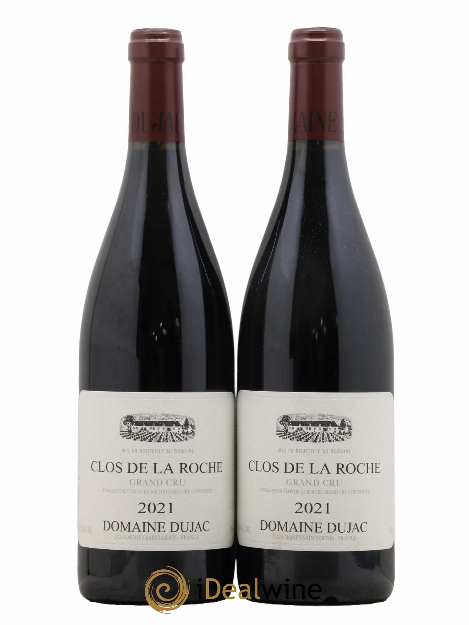 Clos de la Roche Grand Cru Dujac (Domaine)  2021 - Lot de 2 Bouteilles
