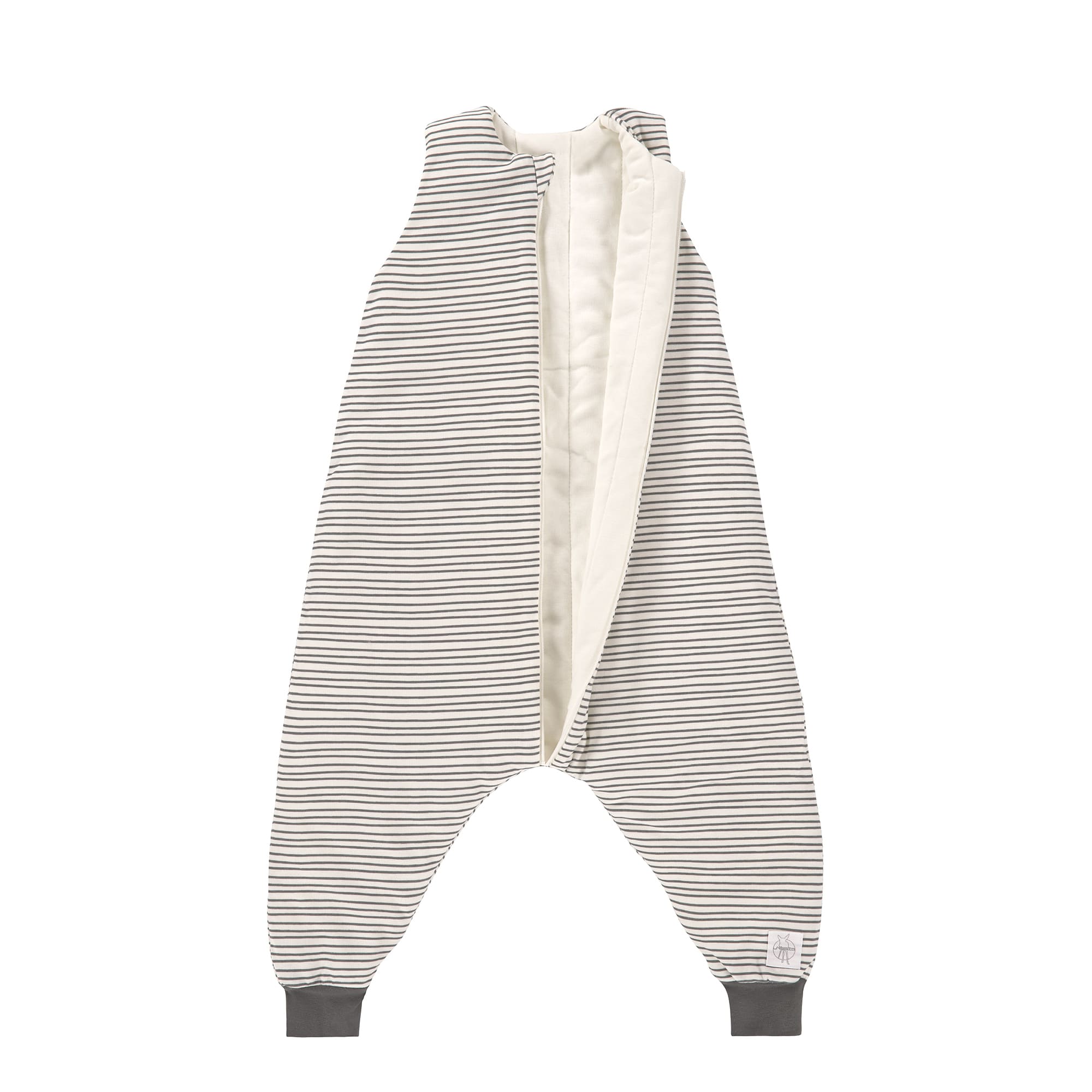 Kinder Schlafoverall 2,5 TOG, Striped, Grau