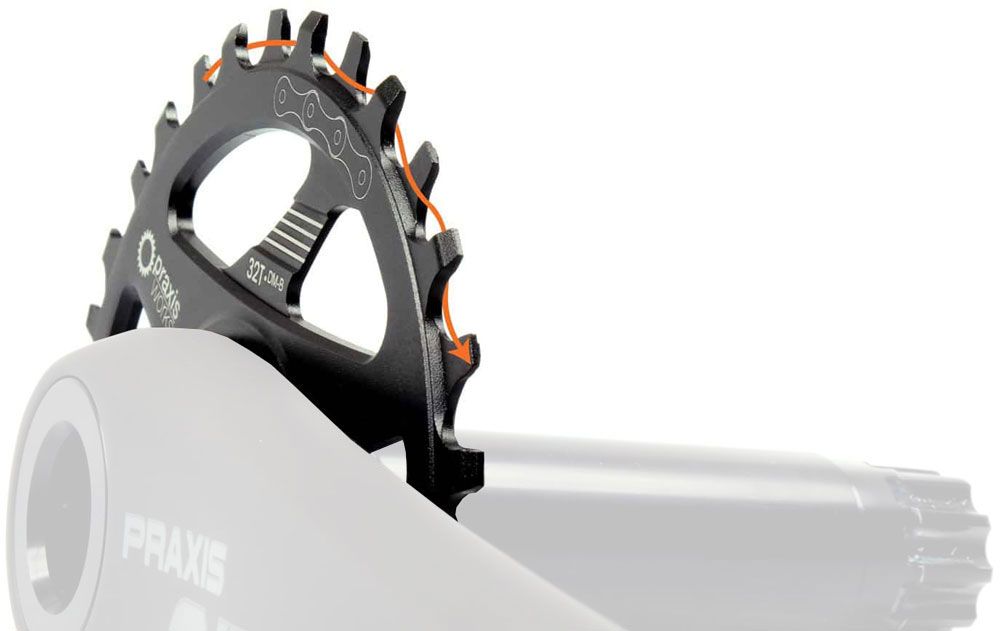 Praxis Works MTB 10/11/12-fach Direct Mount Kettenblatt 0mm Offset kaufen | Bike-Discount