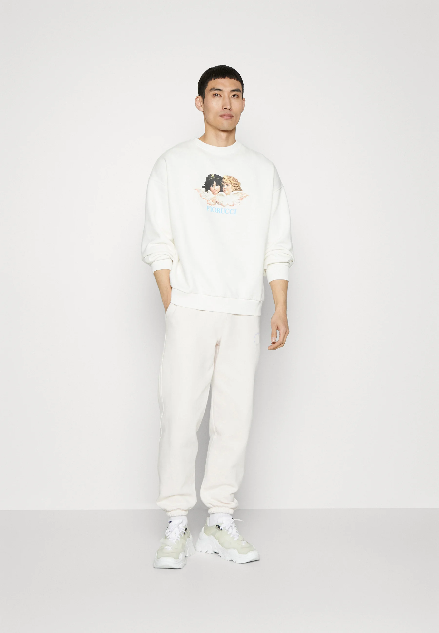 Sudadera Fiorucci de cuello redondo unisex