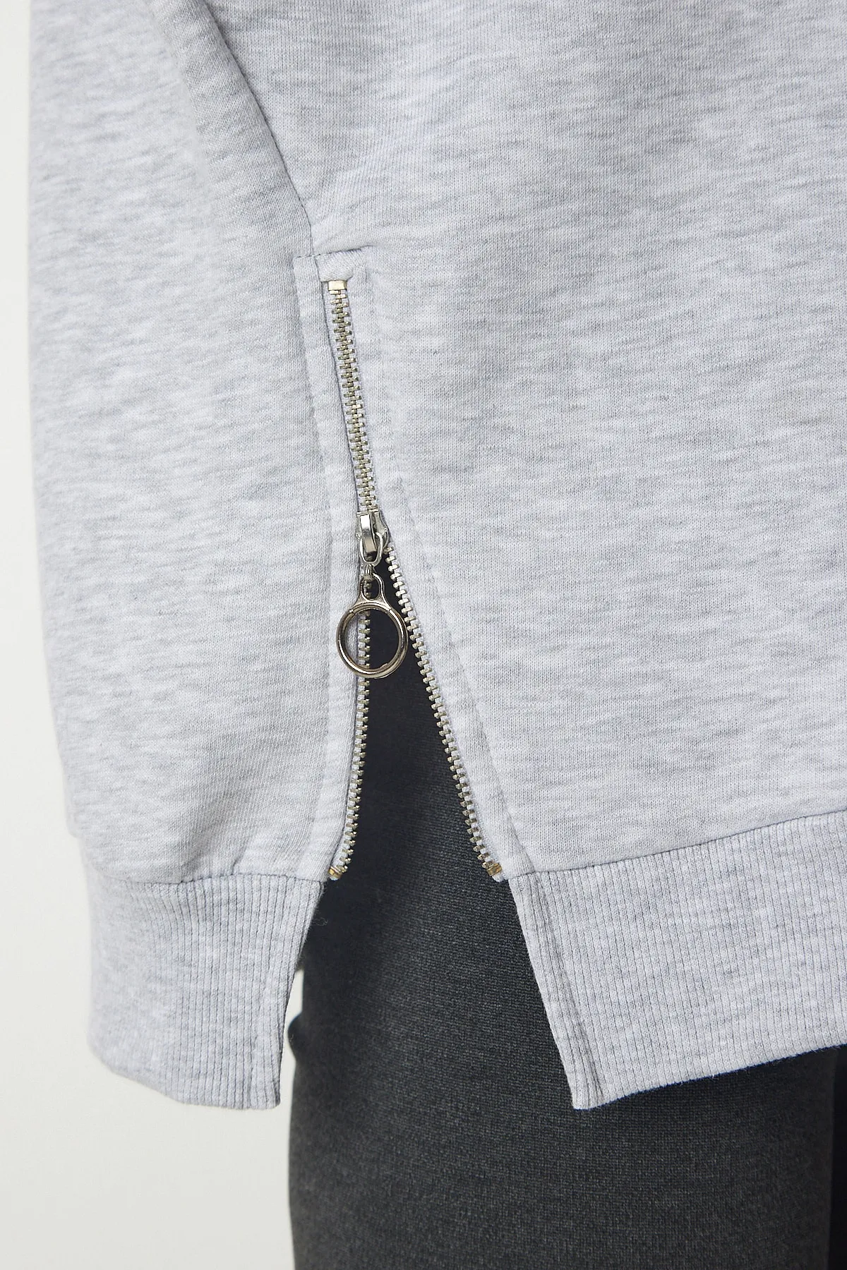Happiness İstanbul  Sweatshirt - Grau - Regular Fit