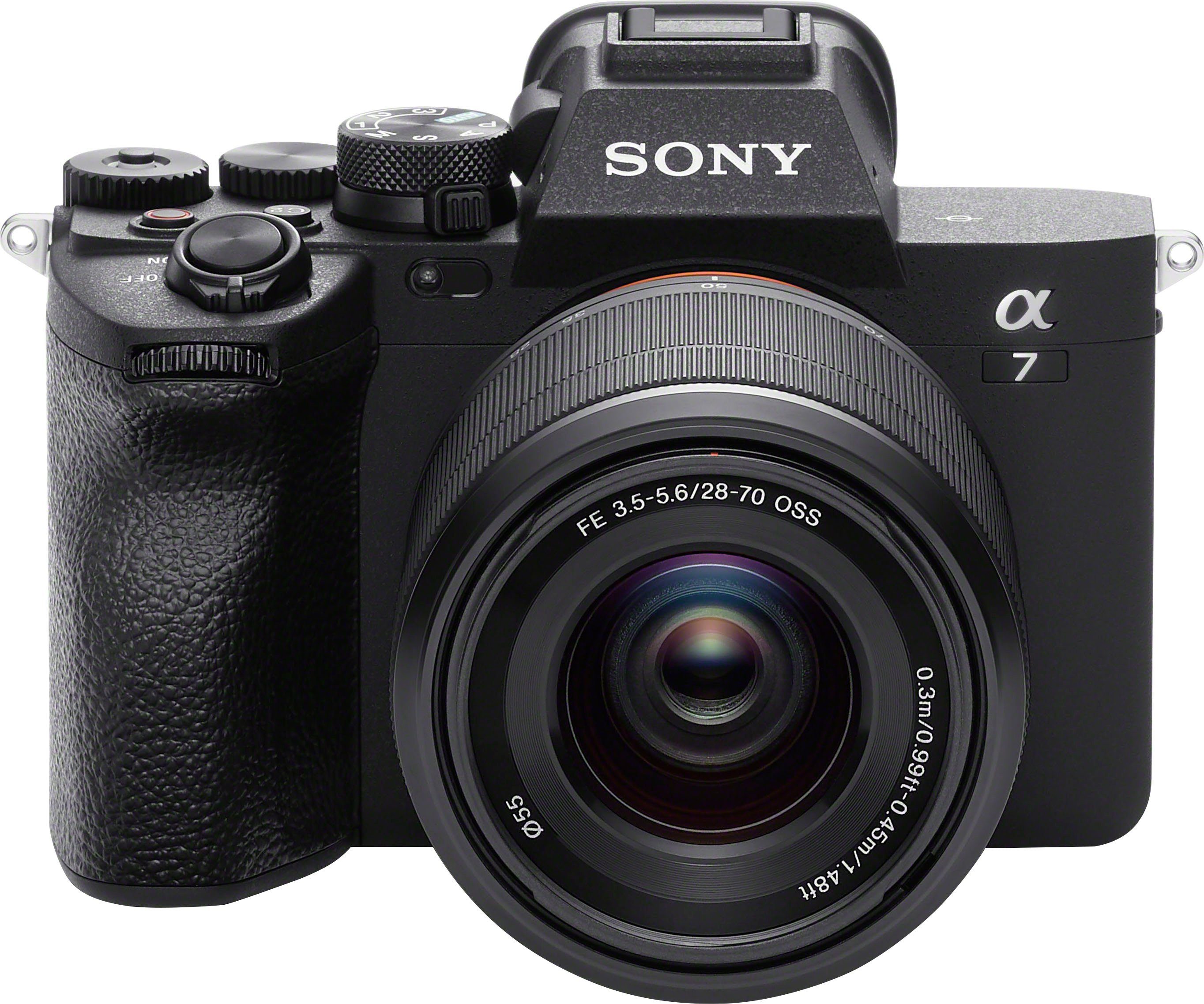 Sony ILCE-7M4K Systemkamera (Sony FE 28-70mm f3.5-5.6 OSS, 33 MP, Bluetooth, WLAN)