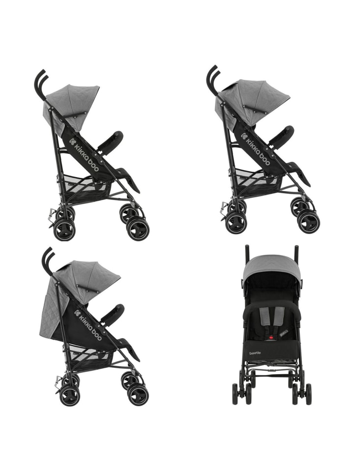 Kikkaboo Kinderwagen Käfer Stahlrahmen in grau günstig kaufen onesize