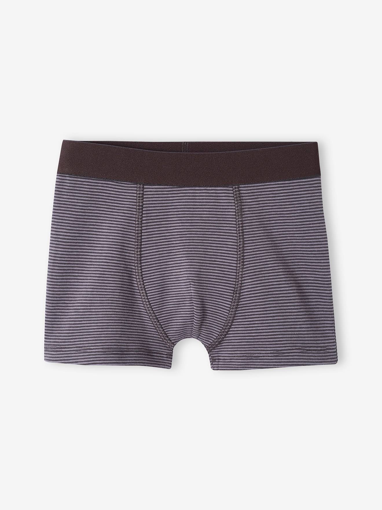 Vertbaudet 5er-Pack Jungen Boxershorts mit Bio-Baumwolle - wollweiß