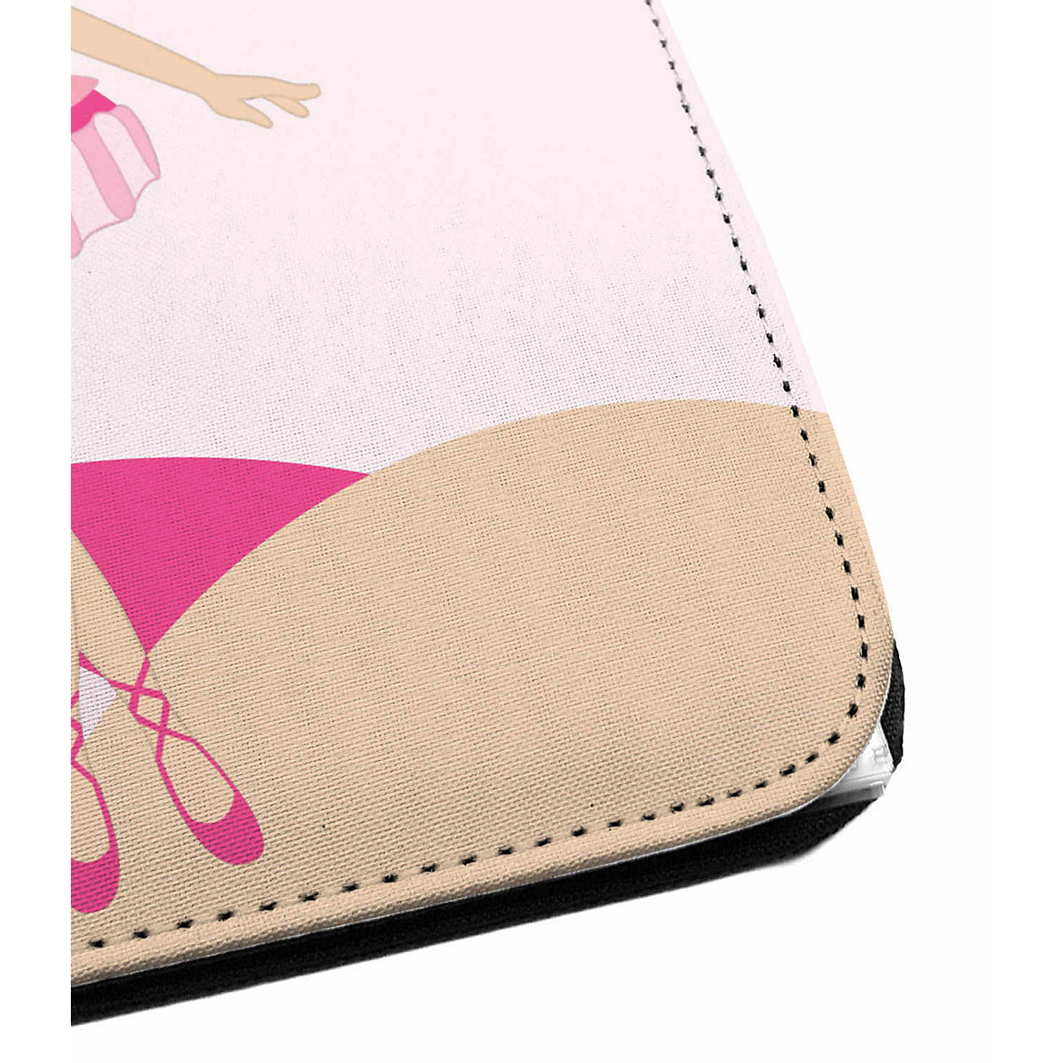 Zeugnismappe / Dokumentemappe mit Name personalisiert Balerina