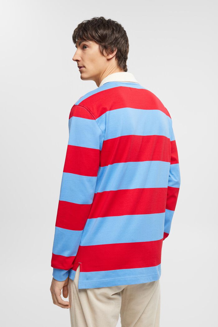 Gestreiftes Rugby-Polo
