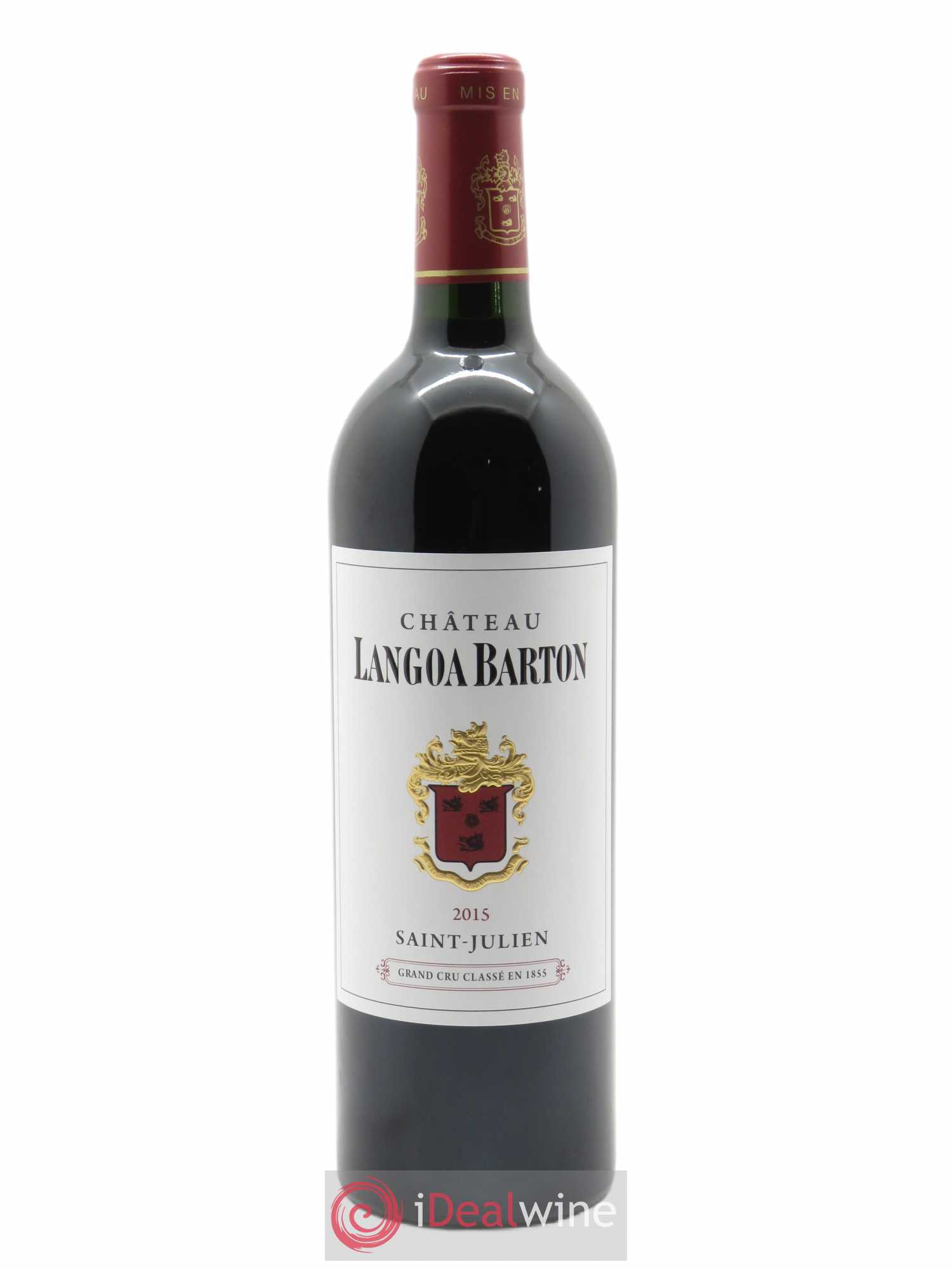 Château Langoa Barton 3ème Grand Cru Classé (CBO à partir de 6 bts) 2015 - Lot de 1 Bouteille