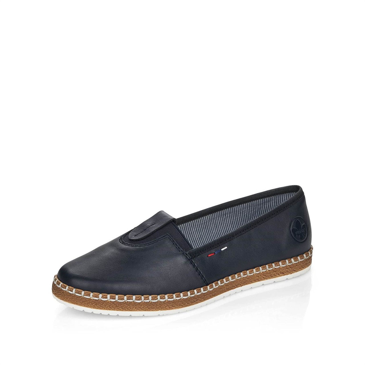 RIEKER Komfort Slipper blau