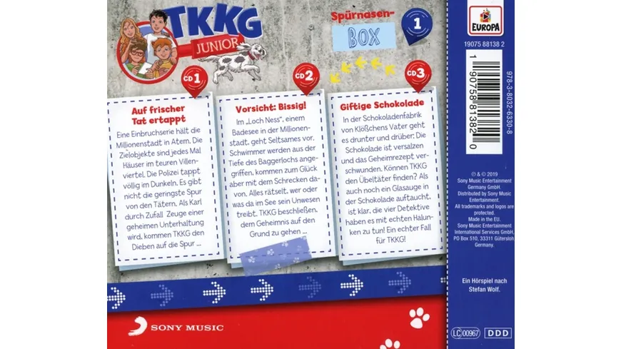 Spürnasen-Box 1 (Folgen 1,2,3)