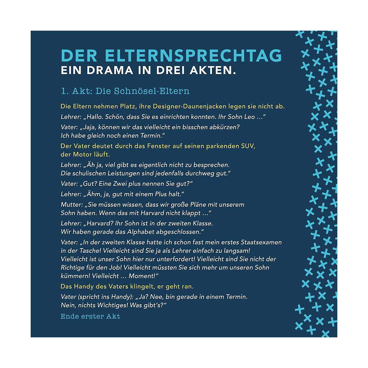 Wer jetzt lacht, hat es nie aus der Schule geschafft