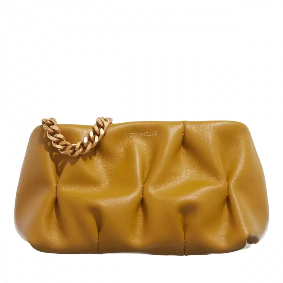 Coccinelle - Coccinelle Shoulder Bags Metallkette Yellow - gelb