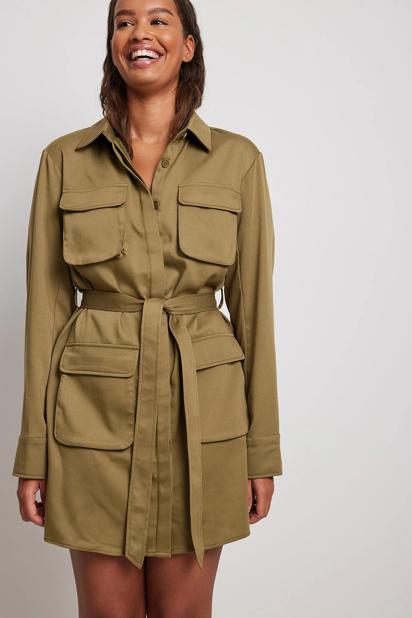 Cargo Mini Dress