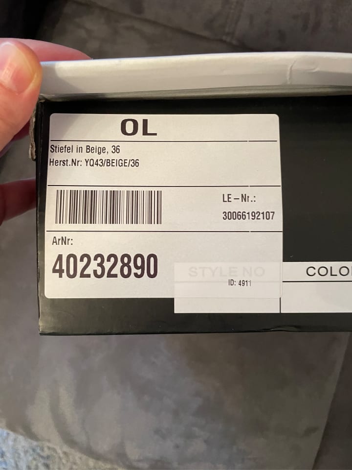 Foreverfolie Stiefel in Beige günstig kaufen 36