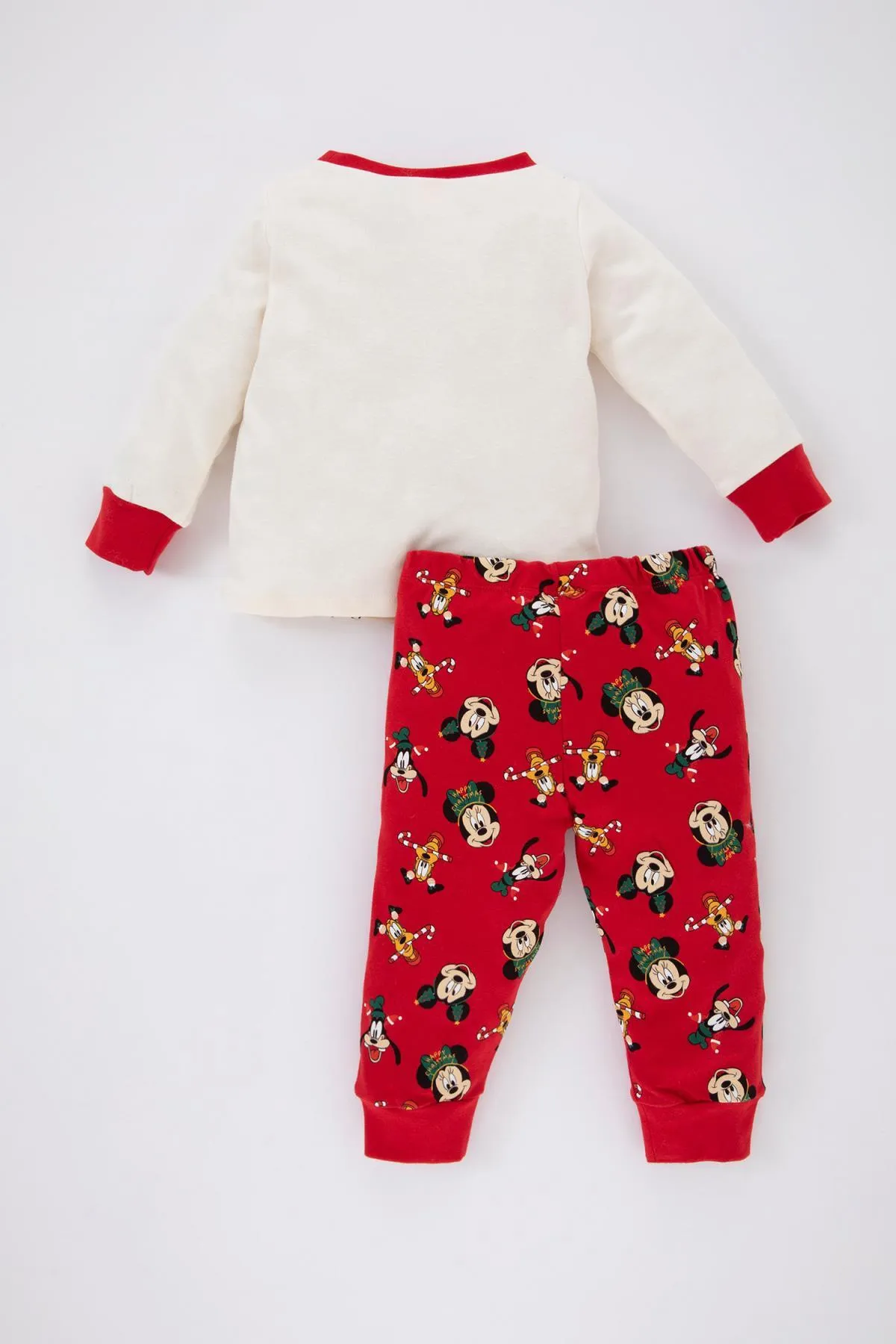 DeFacto  Disney Mickey & Minnie Langarm-Pyjama-Set für Mädchen