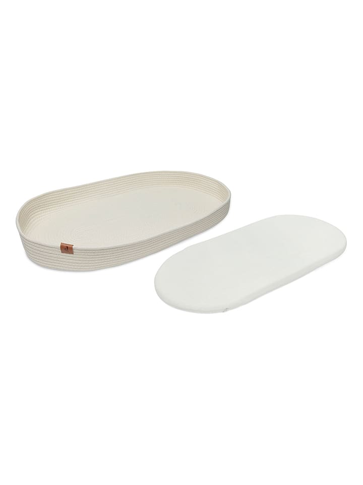 Jollein Wickelnestchen in Creme - (B)75 x (H)8 x (T)3 cm günstig kaufen onesize