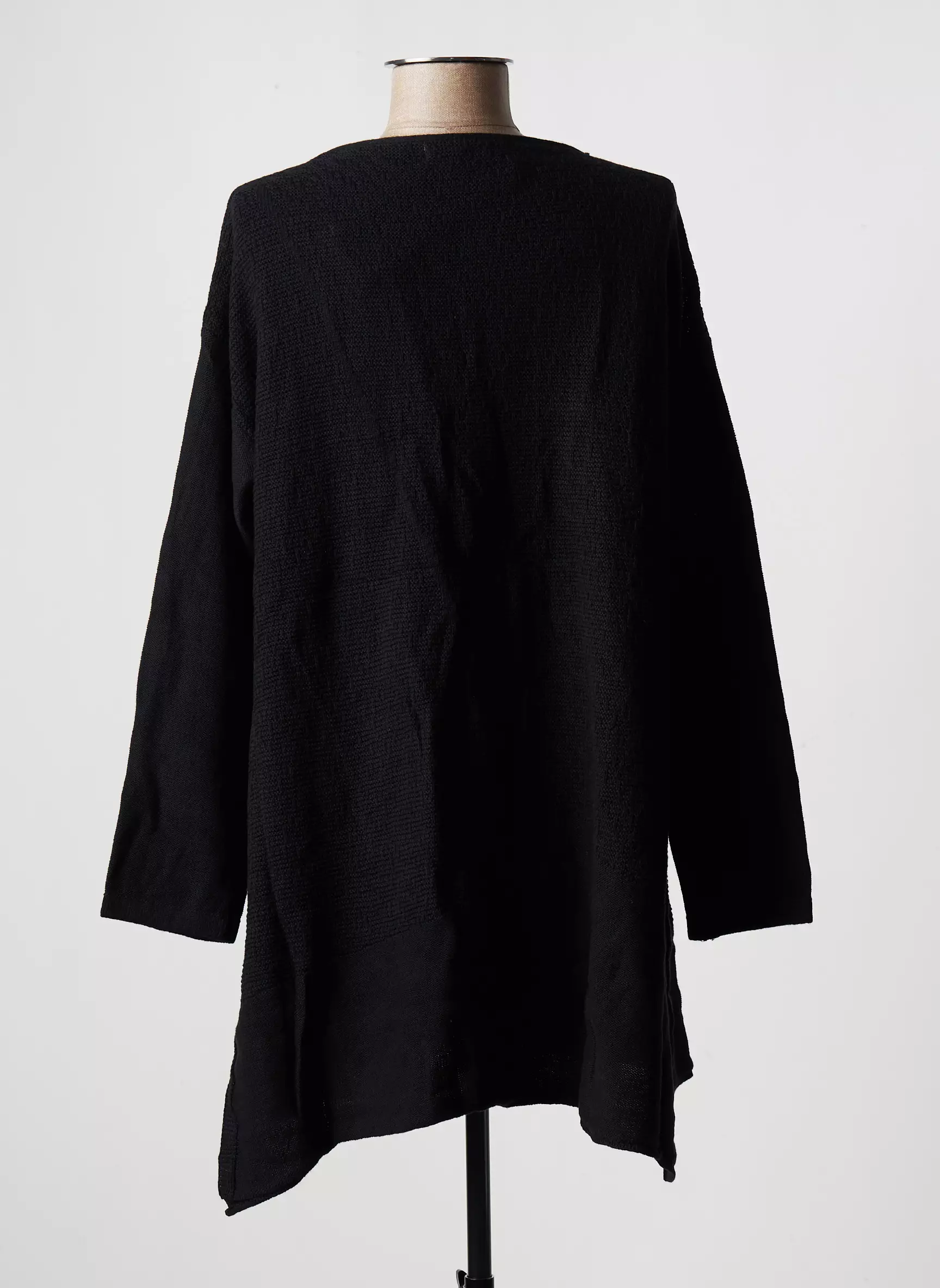 Purplerose Pull Tuniques Femme couleur noir