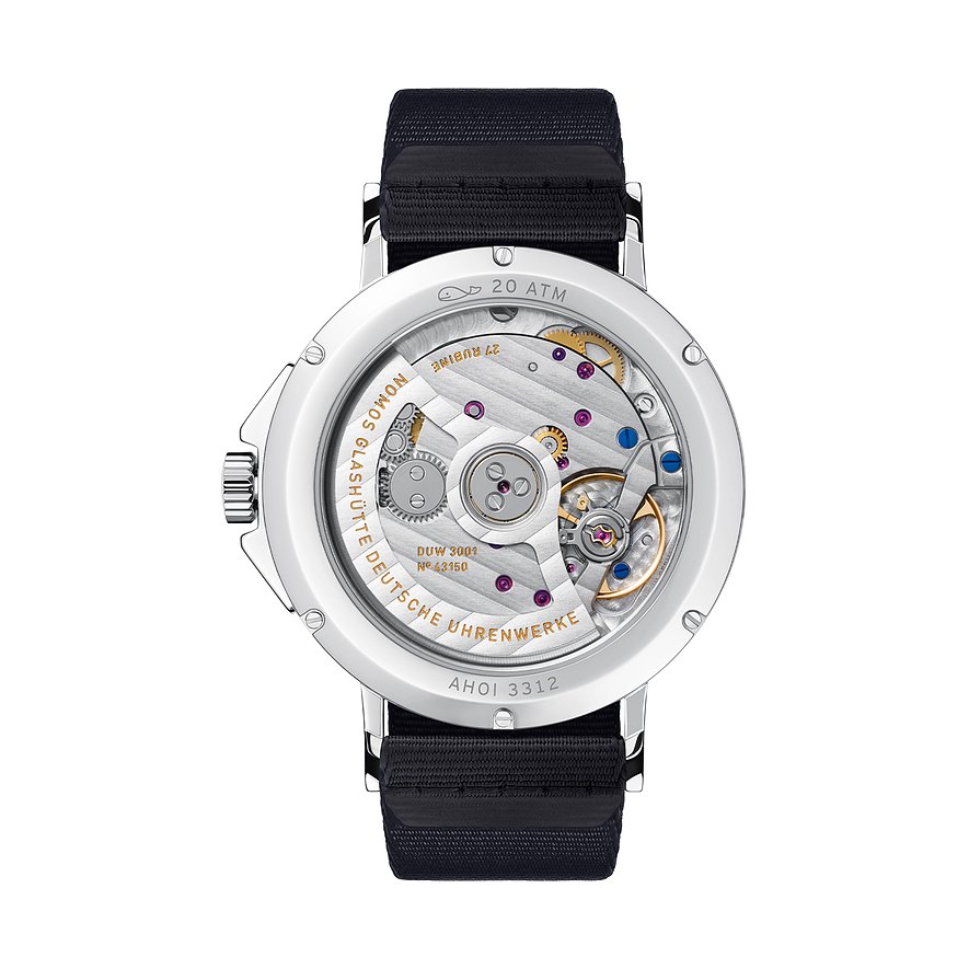 Nomos Glashütte Damenuhr neomatik Atlantik