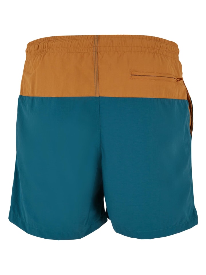 Urban Classics Urban Classics Badeshorts in teal/toffee günstig kaufen