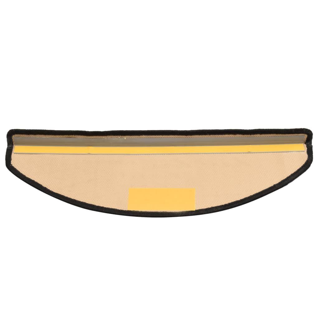 Stufenmatte Stufenmatten Selbstklebend 10 Stk 65x21x4 cm Schwarz Grau, vidaXL, Andere