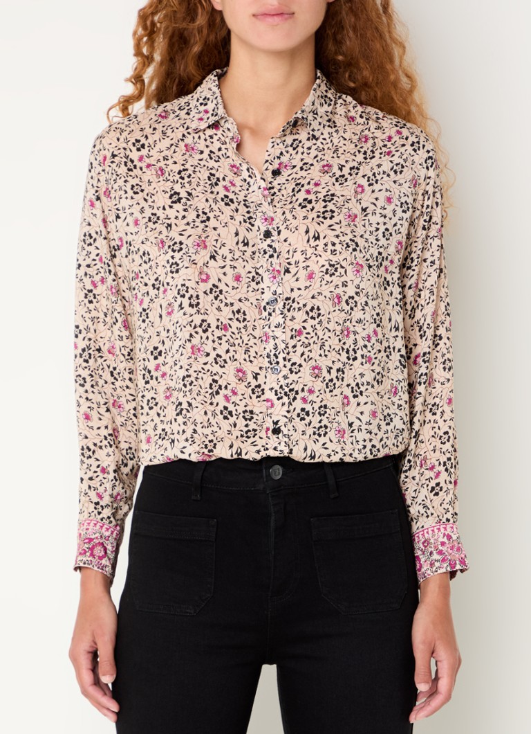 Μπλούζα Gerard Darel Briana με φλοράλ print και σχέδιο Briana