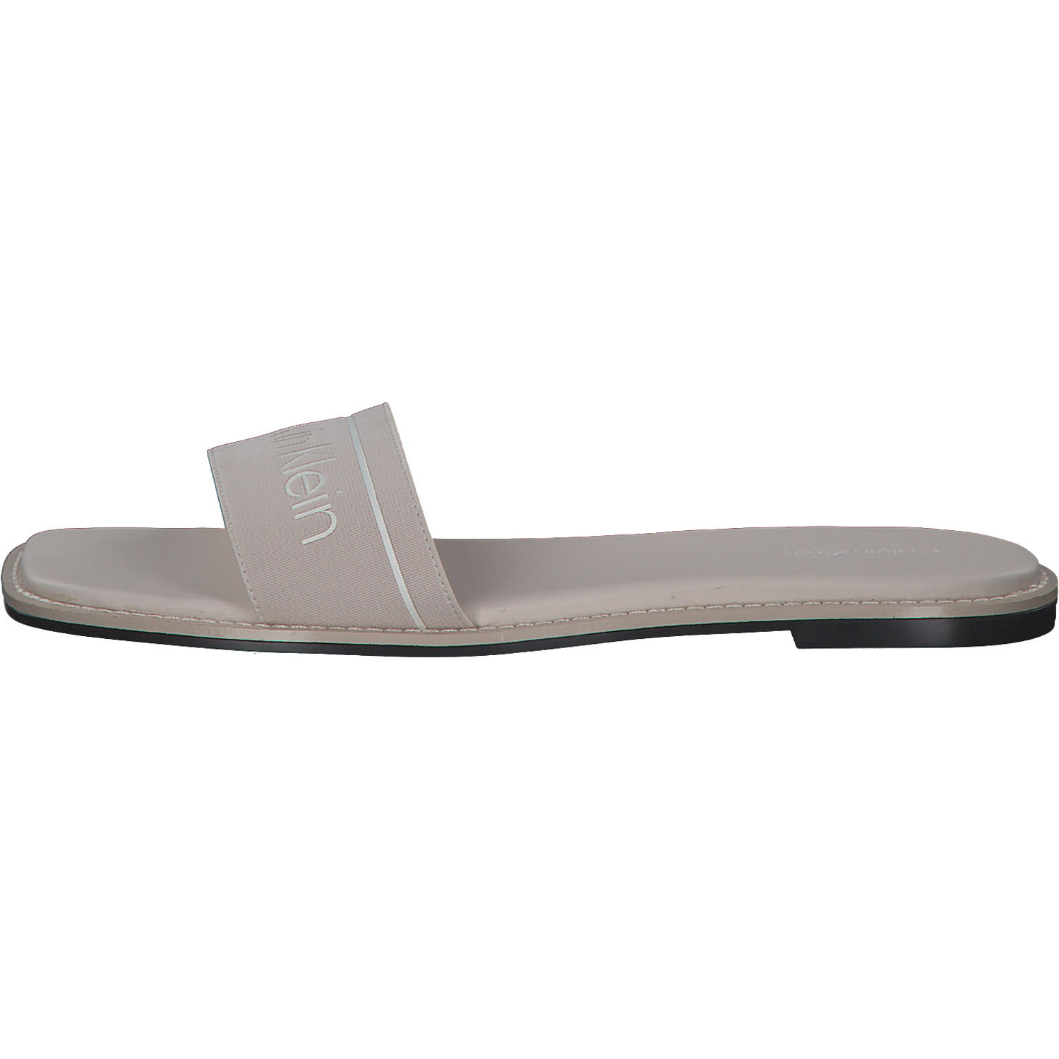 Calvin Klein HW0HW00817, Plateau-Pantoletten, Damen, Crystal grey
