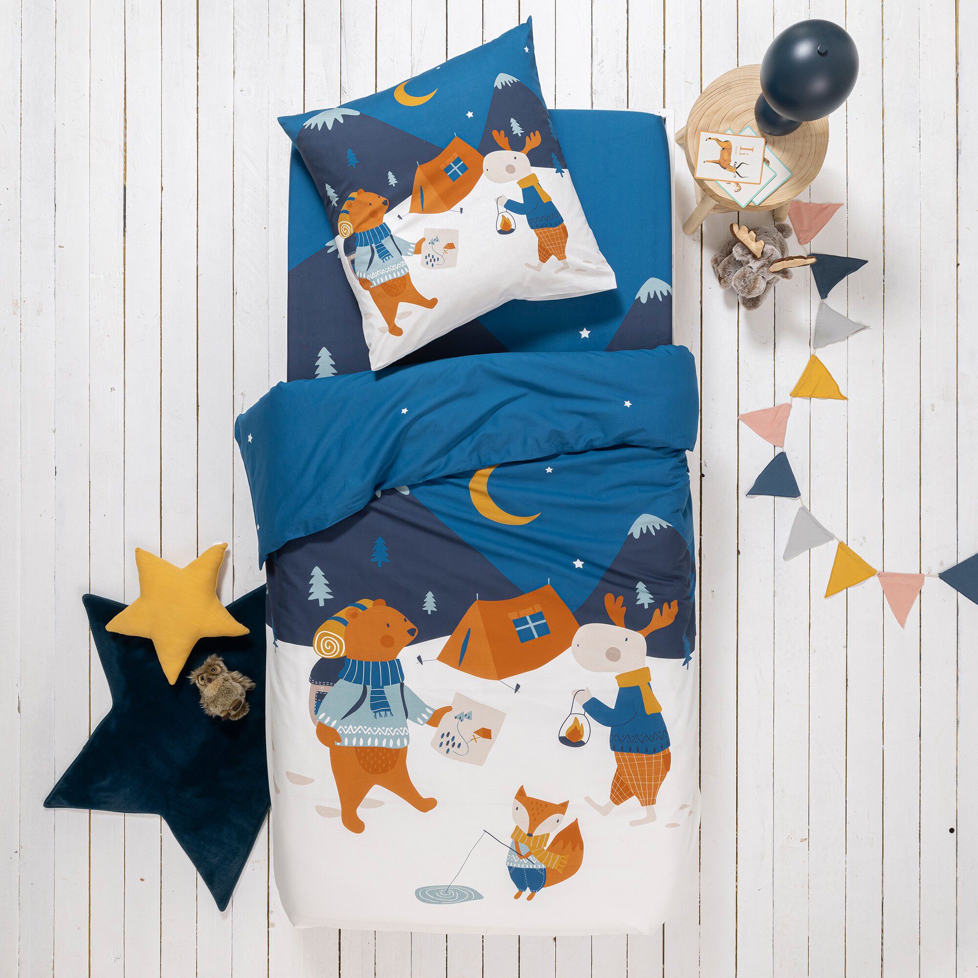 Linge de lit enfant imprimé Rando