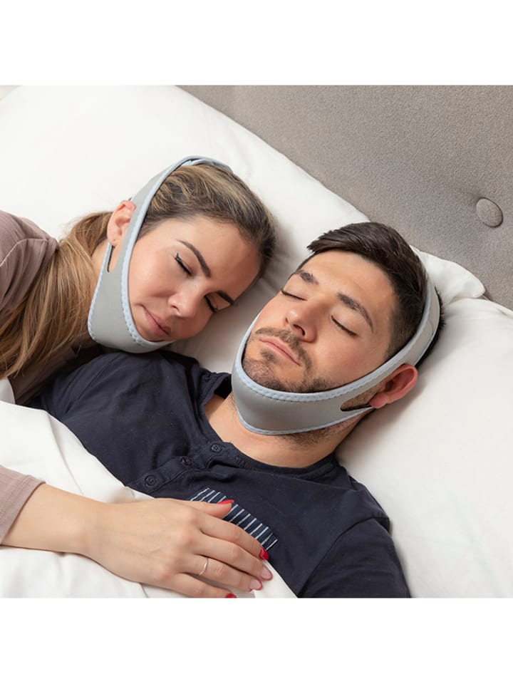 InnovaGoods Anti-Schnarch-Band in Grau - (B)65,5 x (H)7,5 x (T)0,30 cm günstig kaufen onesize