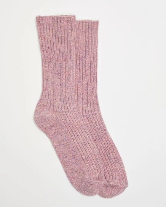Chaussettes maille côtelée chaude et épaisse Thermolactyl